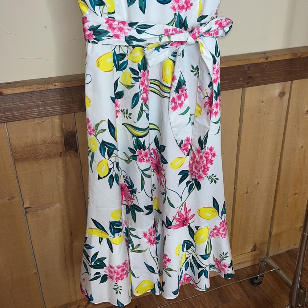 RSVP by Talbots Lively Lemon Dress size 12 - Picture 5 of 11